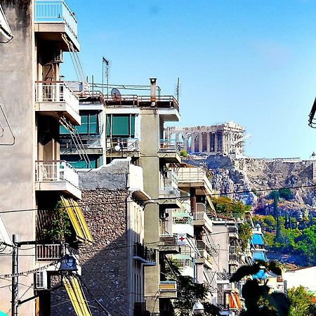 雅典Urban Art Experience With Acropolis View公寓 外观 照片