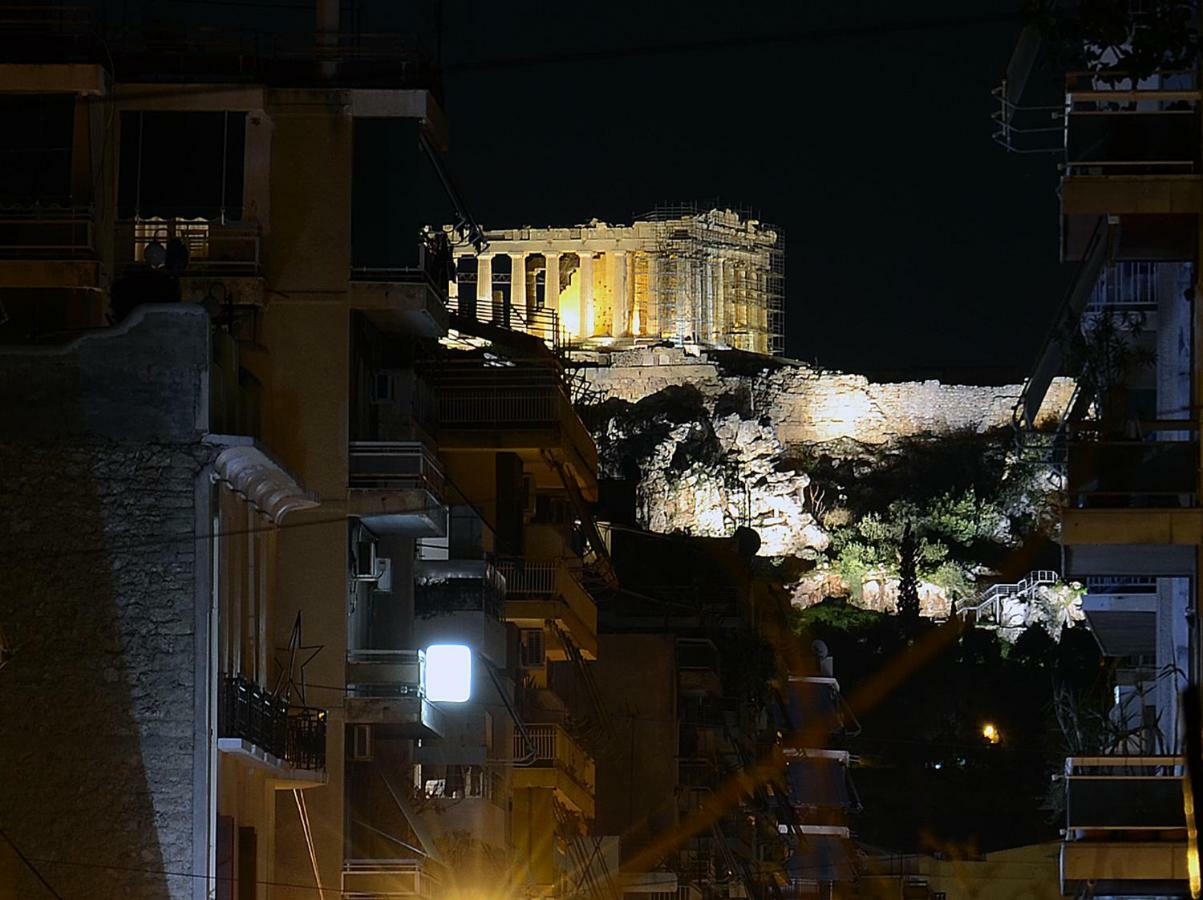 雅典Urban Art Experience With Acropolis View公寓 外观 照片
